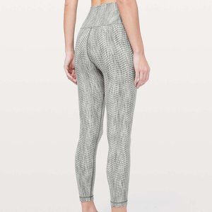 Lululemon Wunder Under High-Rise 7/8 Tight  Olive Grey Sage size 8